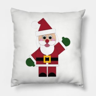 Christmas Felt Santa Pillow