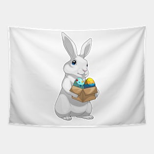 Rabbit Easter Easter eggs Box Tapestry