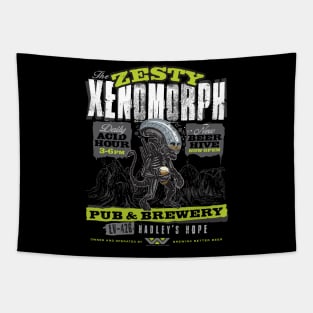 The Zesty Xenomorph Pub & Brewery Tapestry