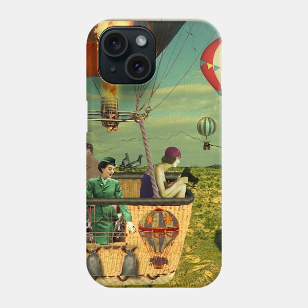 Ballooning on Sunday Phone Case by PrivateVices