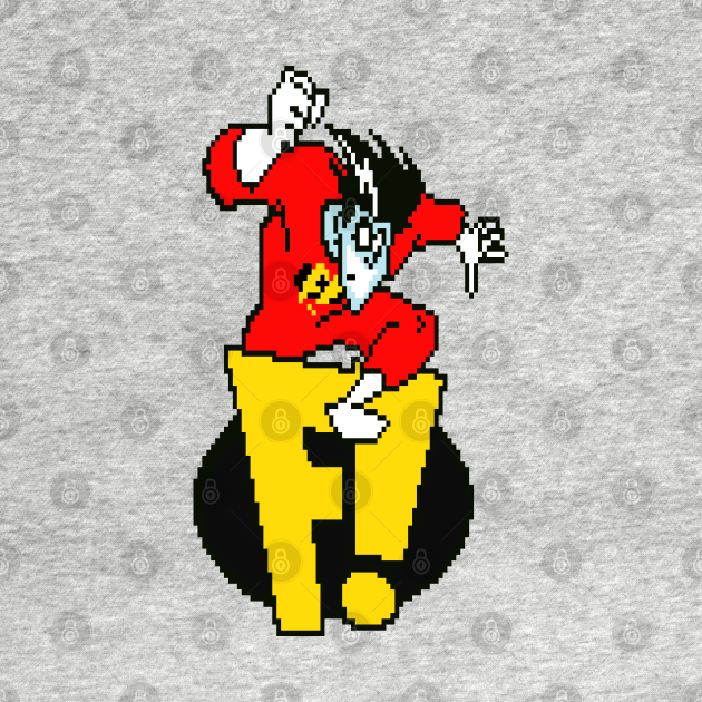 Discover 8-bit freakazoid - Animaniacs - T-Shirt