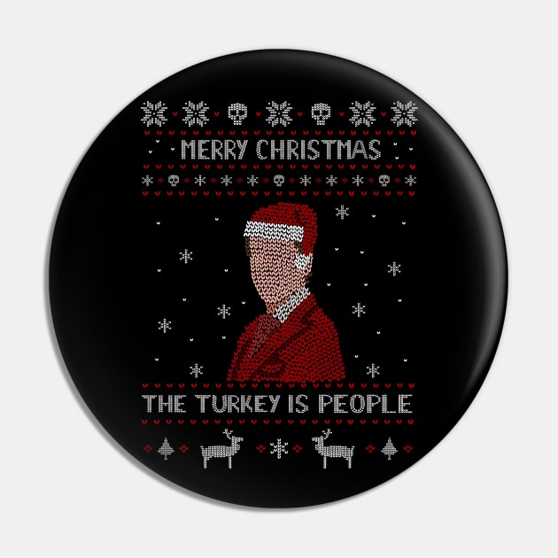 the turkey is people -  ugly christmas shirt Pin by FandomizedRose