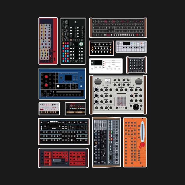 Synthesizer Fan Collection by Atomic Malibu