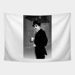 Chaplin...Rainy Days Tapestry