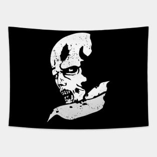 Zombie Head Tapestry