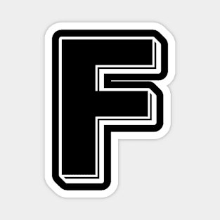 Letter F Magnet