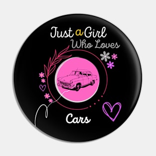 just a girl who loves cars Pin