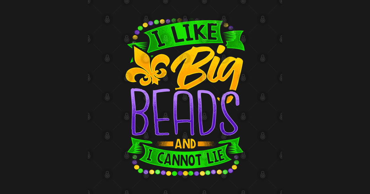 Funny Mardi Gras 2020 I Like Big Beads And I Can Not Lie Funny Mardi Gras Beads Magnet 4260