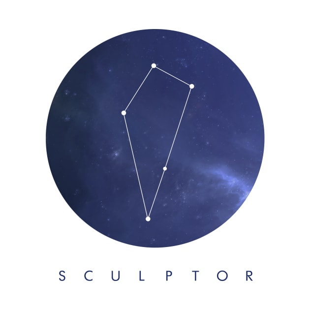 Sculptor Constellation by clothespin