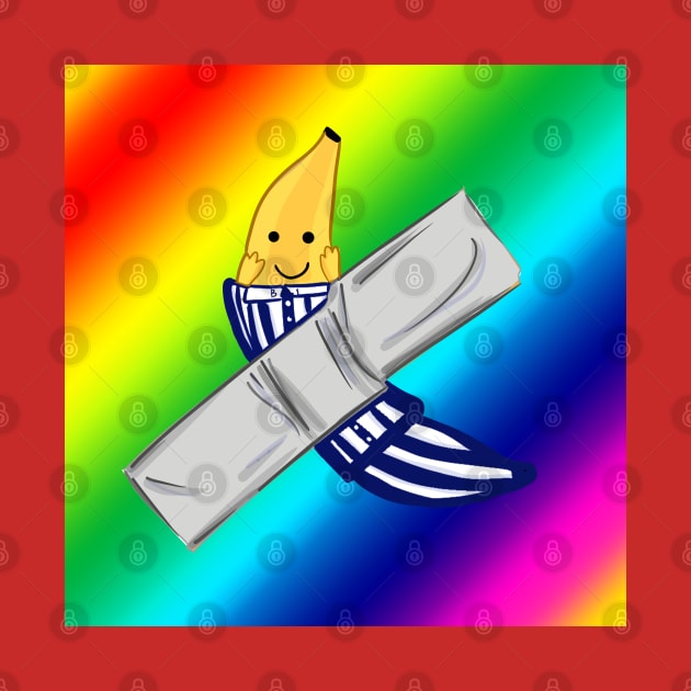 banana in pj stylish pride wall by jorge_lebeau