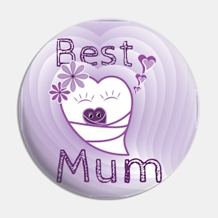 Best Mum (mom) Pin