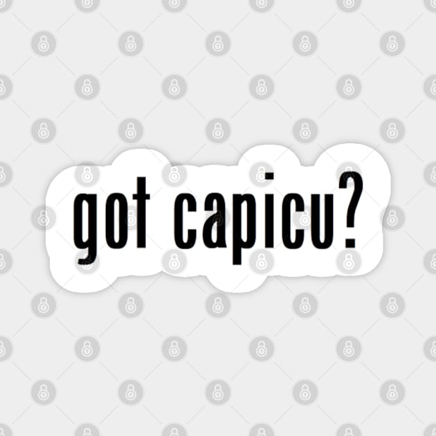 Capicu Magnet by RadioIlegal