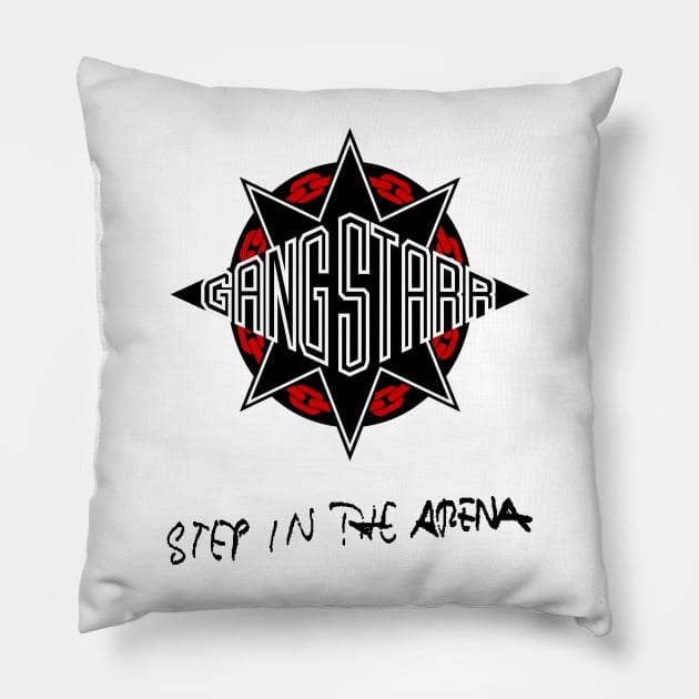 Step In The Arena Pillow by StrictlyDesigns