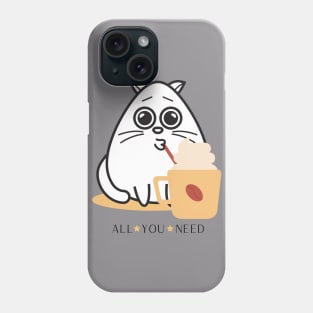 Cats and Coffee Phone Case