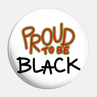 Proud Black Lives Matter Pin