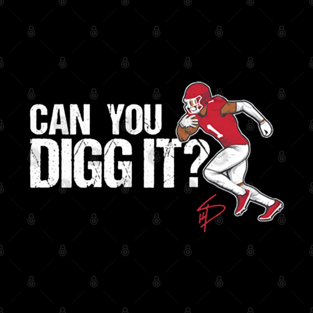 Stefon Diggs Houston Can You Digg It by artbygonzalez