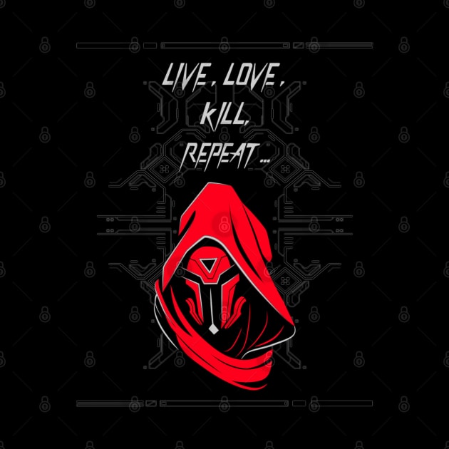 Live, Love, Laugh, Repeat by Impulse Graphics