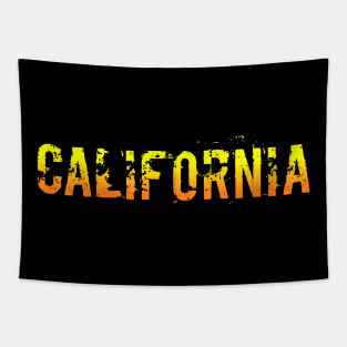 California t-shirt designs Tapestry