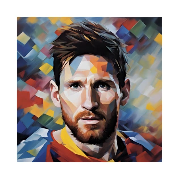 colofrul sketch with Messi by bogfl