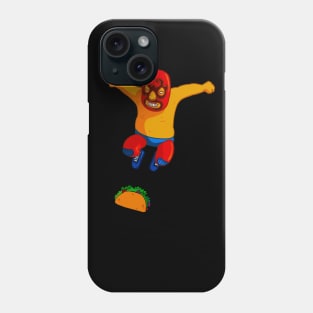 Funny Wrestling and Tacos Phone Case