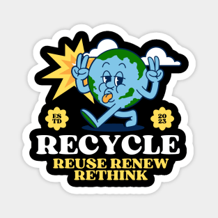 Rethinking Recycle Reuse Renew Magnet