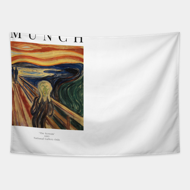 The Scream Edvard Munch Exhibition Poster The Scream