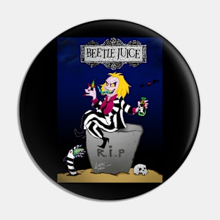 Beetlejuice Pin