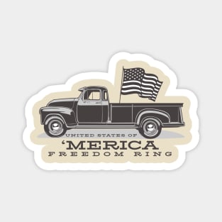 Driving for Freedom and the 4th of July Magnet