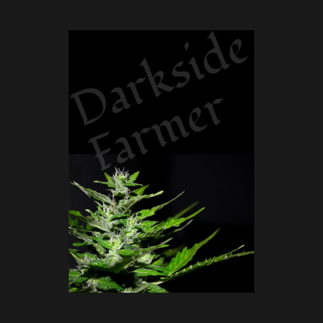 Darkside Farmer weed plant design by farq