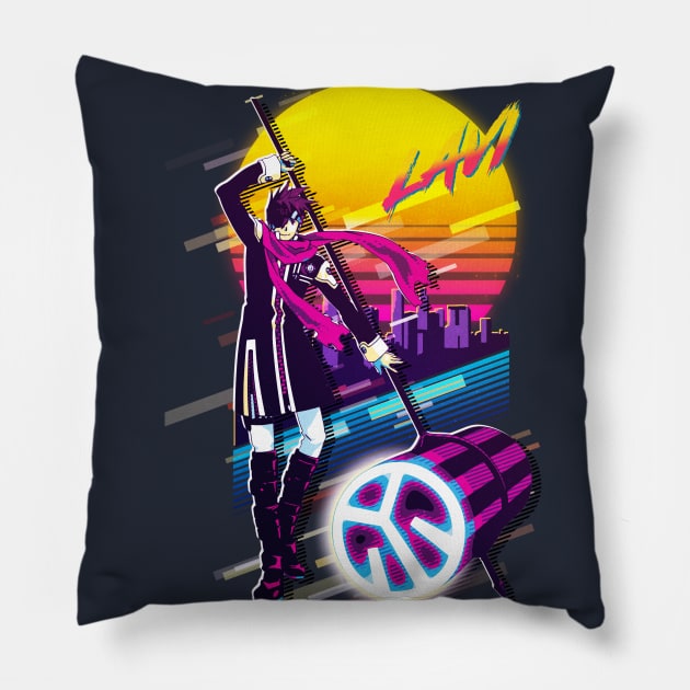 D.Gray-man - Lavi Pillow by 80sRetro