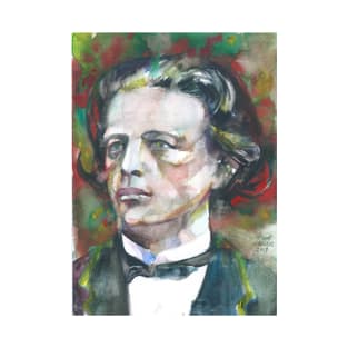 ANTON RUBINSTEIN watercolor portrait T-Shirt