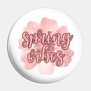 Spring Flowers Pin