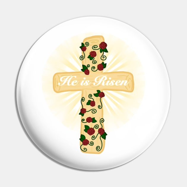 He is Risen (Large Print) Pin by Aeriskate