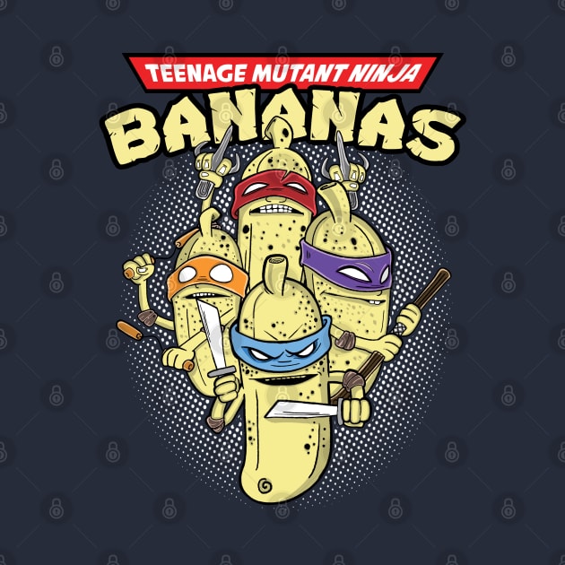 teenage mutant ninja bananas by Shirt Stories