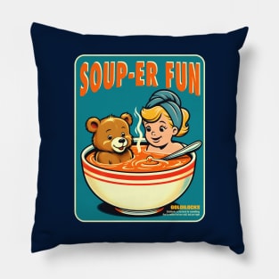 Souper Fun Goldilocks Pillow