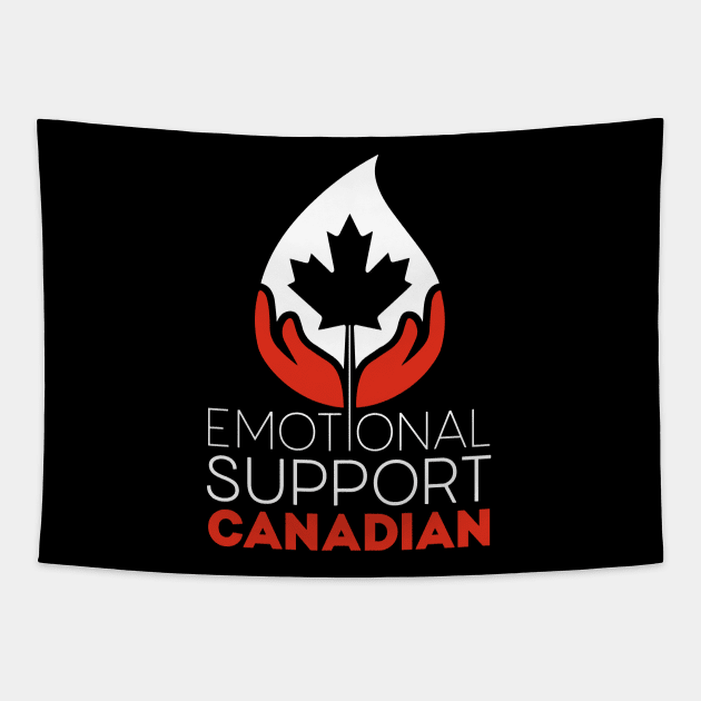 Emotional Support Canadian Tapestry by CHNSHIRT