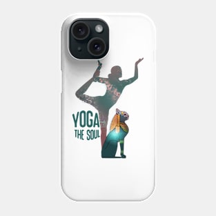 yoga peace Phone Case