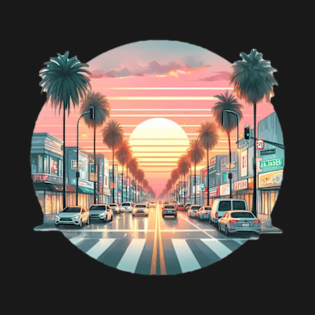 Sunset Boulevard by Sil Ly