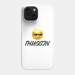 Thuggin Emoji Phone Case