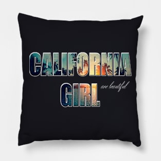 California Girl Pillow