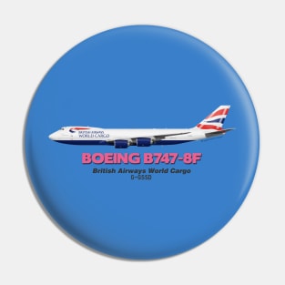 Boeing B747-8F - British Airways World Cargo Pin