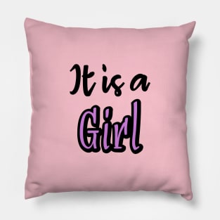 It is a girl Pillow