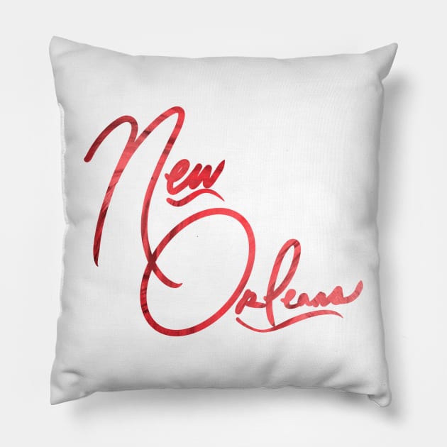 New Orleans Pillow by Stephanie Kennedy 