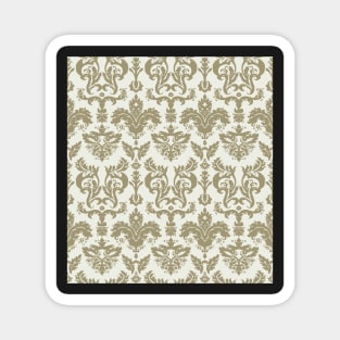 Do Re Mi Damask Magnet