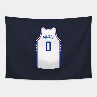 Tyrese Maxey Philadelphia Jersey Qiangy Tapestry