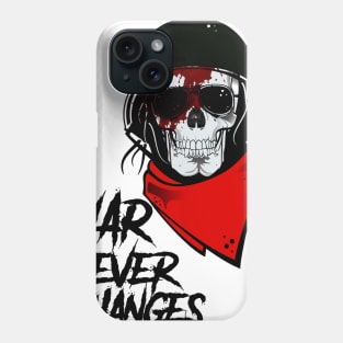 WAR NEVER CHANGES Phone Case