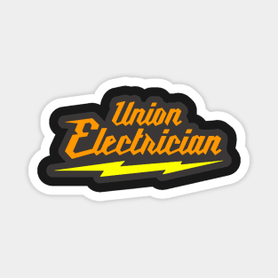 Union Electrician Magnet