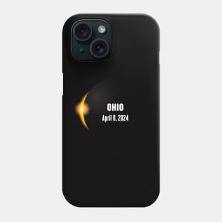 Total Solar Eclipse Ohio 2024 Phone Case