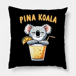 Pina Koala Cocktail Pillow