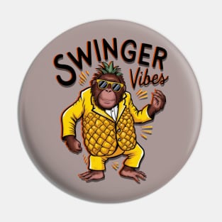 Great Ape Swinger Vibes Pin